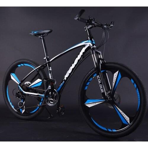 Mountain Bike Aluminum Alloy 26 Inch Wheel Variable Speed Shock Double Disc Brakes Men and Women Bicycle