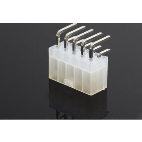 10p Circuit board connector 4.2mm 5557 needle needle curved needle seat solid double