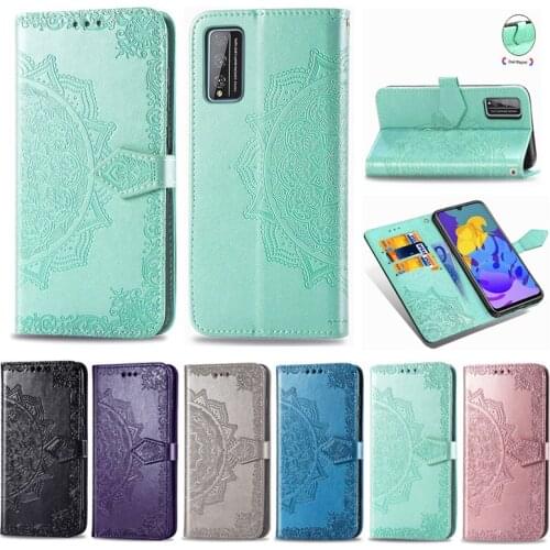 Mandala Leather Case For Huawei nova 7 7i 6 5T 5z 5i SE 5 4e 4 3i 3e 3 2i Pro youth Mobile Phone Bag Cover