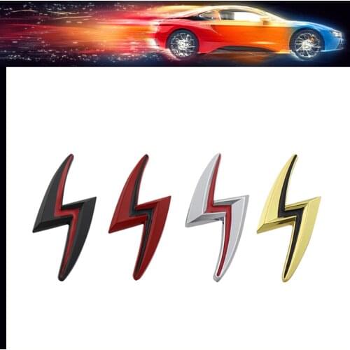 3D Premium S Lightning Logo car Engine Hood Fender trunk Bonnet Decal Badge Sticker for Nissan Silvia S10 S110 S12 S13 S14 180SX