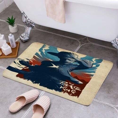 The Pirate King Cheaper Anti-slip Modern Area Rugs Living Room Balcony Bathroom Printed Carpet Doormat Hallway Bath Mat