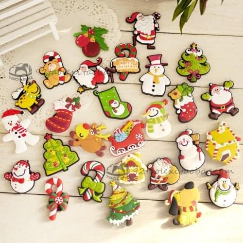 New product creative environmental protection cartoon Christmas soft refrigerator magnet Christmas gift decoration magnet