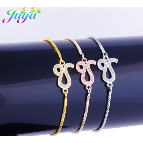 Wholesale 12 Constellation Zodiac Leo Connector Charm Bracelets Fit Handmade Women Jewelry Christmas Gifts