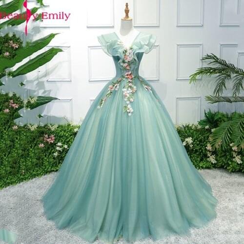 Appliques Sleeveless A Line Evening Dress 2020 Elegant Long Party Dresses Sexy Lace Up Back Floor Length Women Dress