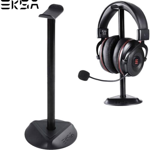 Headphone Stand Bracket Wall Mounted Headset Holder Hanger Under Desk Hook Earphone Sticky Display Stand