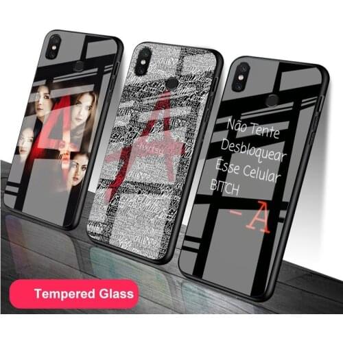 Pretty Little Liars PLL TV Show DIY Tempered Glass Phone Case for Redmi 7A 8 9 NOTE 9 8 7 6 Pro Luxury printed cover shell