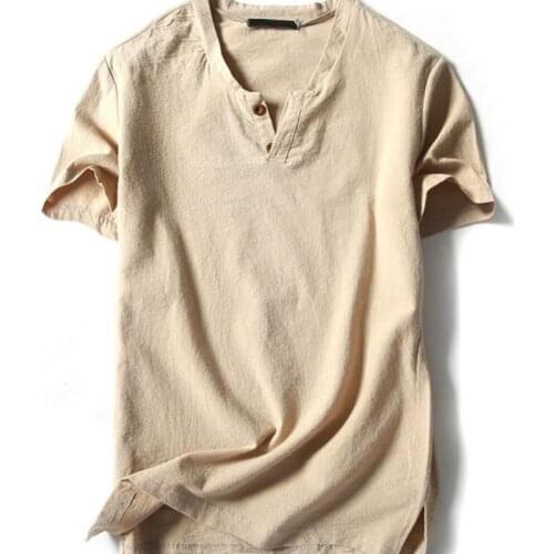 Plus size Summer men shirt 5XL 6XL 7XL 8XL 9XL 10XL linen short sleeve large size shirt men 5 color