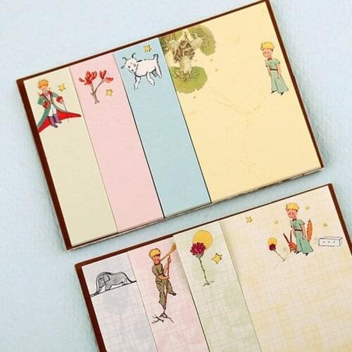 1X Creative Little Prince Memo Pad Weekly Plan Sticky Notes Post Stationery School Supplies Planner Paper Stickers