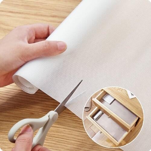 Waterproof Shelf Cover Mat Drawer Liner Anti-Slipping Drawer Cabinet Table Mat For Kitchen Home Shelf Cupboard Cover Oilproof