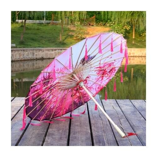 Tassels women Umbrella corporation Japan Umbrellas Classical Ancient Costume Prop Umbrella paraguas parasol parapluie sombrilla