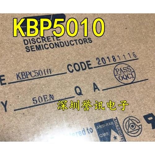 100% New original KBP5010 KBPC5010 50A 1000V