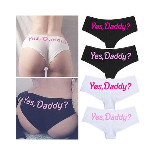 2017 HOT Women Panties Funny Briefs Bikini Knickers Lingerie Underwear Thongs G-string