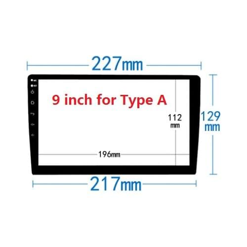 Car Tempered Glass Protective Film Sticker for TEYES CC2 CC2L Car Radio Multimedia Video Player Navigation GPS Android 8.1