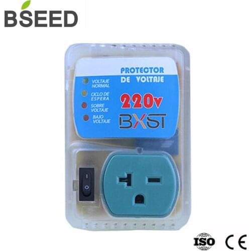 BSEED Home Appliance Surge Protector Voltage Brownout Plug Outlet Wall Socket Wall Outlet Socket Plate Panel Voltage Protector
