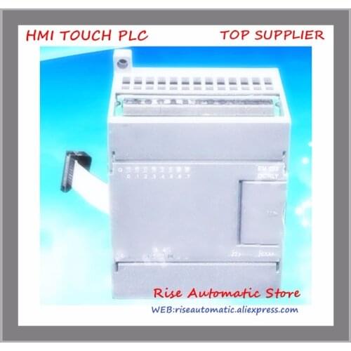 EM223T-I8TQ8 Compatible With S7-200 Replace 6ES7223-1BH22-0XA0 8 Input 8 Transistor Output PLC Switch Expension Module New