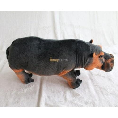 Fancytrader New Arrival 43'' / 110cm Super Funny large Stuffed Soft Plush Emulational Hippo Toy, Free Shipping FT50618