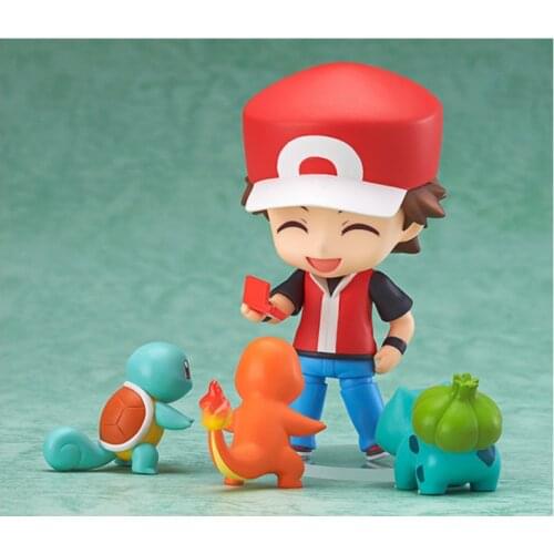 Pokemon 425# Figurine Action Figure Mewtwo Pikachu Ash Ketchum Doll 10CM Model PVC Pocket Monster Elf Toys Gift