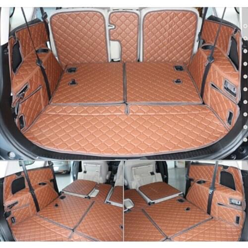 High quality Good mats! Special trunk mats for Mazda 5 7 seats 2015-2007 waterproof boot carpets cargo liner for Mazda 5 2010