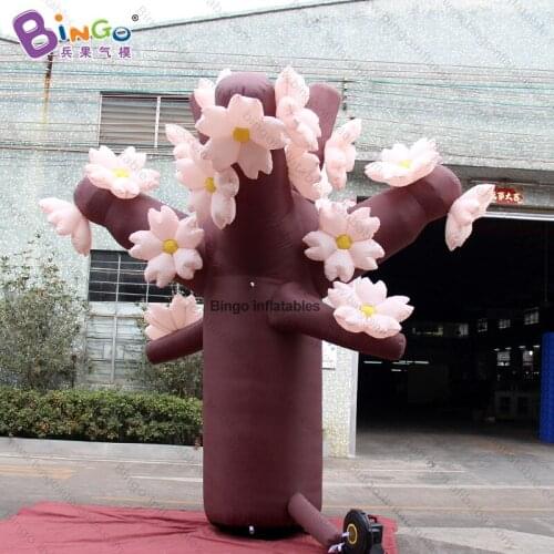 Exquisite inflatable peach blossom tree for event decoration / Giant inflatable flower tree for outdoor / inflated tree- toy