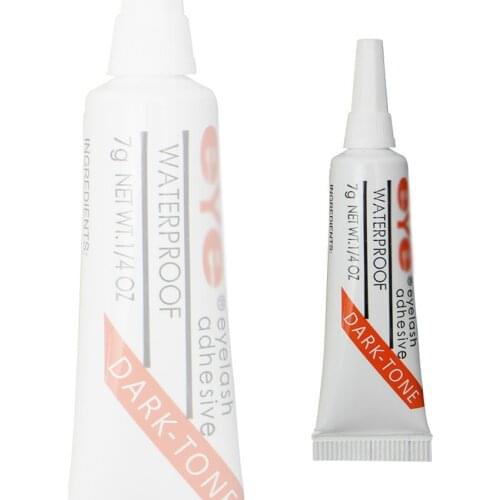 Eyelash Glue, Lash Glue, Strong Hold Eye Lash Glue Eyelash Adhesive, Waterproof White / Clear/ Black Lashes Glue, 7g