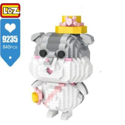 LOZ Diamond Blocks Anime Action Figures Micro Bricks Building Blocks Toys for Children Educational Creator9235