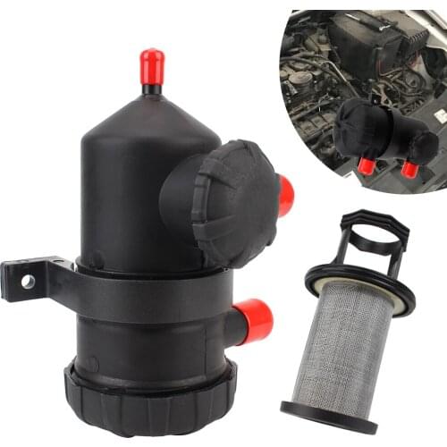 Oil Separator Catch Can Filter Universal Provent 2Mgd-1 For Ford Patrol Turbo 4Wds Charged Toyota Landcruiser Oil Gas Separator
