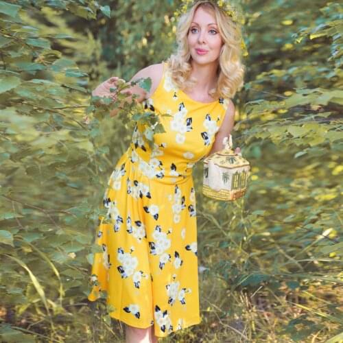 MISSJOY Flared Summer Dresses