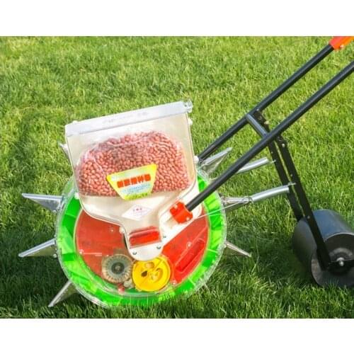 Multi-function hand pusher, corn, cotton, soybean peanut planter, laminating machine, seeding tool