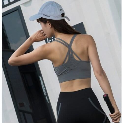 Fashion Back Y-shape Fast Drying Sports Bra Fitness Sexy Back Yoga Breathable Underwear Women Running Vest Sleeping Underwear