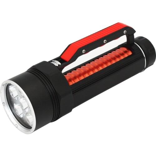 Powerful Scuba Underwater UV Light Diving Flashlight 6x UV LED Ultraviolet Fishing Hunt Identify Jade Torch Gel Curing Lamp