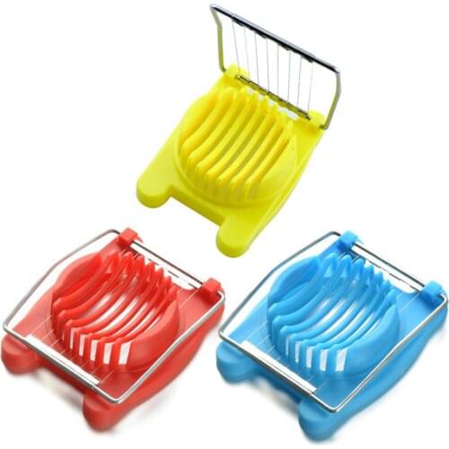 Stainless Steel Boiled Egg Slicer Section Eggs Cutter Mushroom Tomato Cutter For Cooking Tools