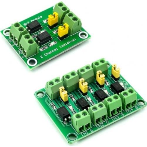 PC817 2Way/4Way Optocoupler Isolation Board Voltage Converter Adapter Module Driver Photoelectric Isolated Module