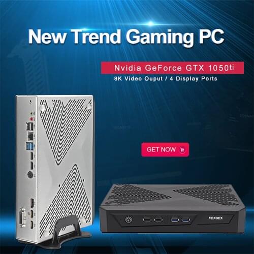 PC gamer Intel Core i7 9700F i5 9400F GTX 1050TI NVME SSD Max 64GB mini pc with HDMI DVI DP desktop computador support 8K WIFI