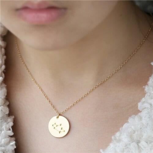 Popular in Europe and America, Virgo pendant necklaces are given as gifts to mothers and girlfriends