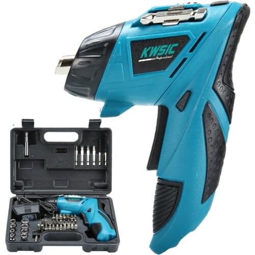Q81 Multifunctional Blue 4.8V Charging Electric Screw Batch Hand Drill Set