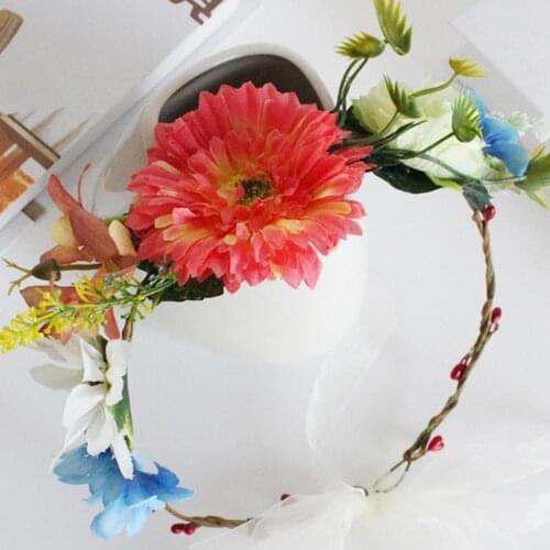 Realistic Looking Practical Bridal Wreath Headwear Decoration for Wedding