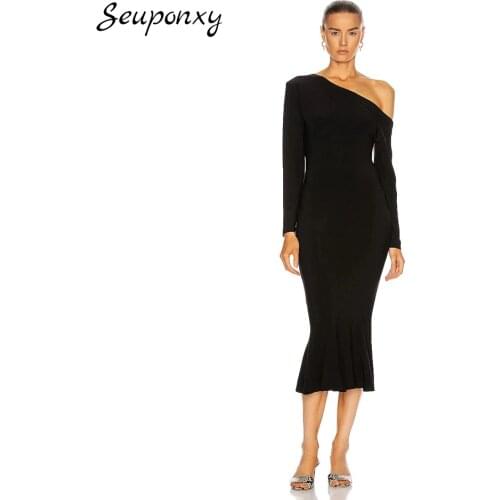 Модные платья-футляры Seuponxy China At AliExpress