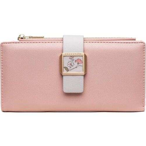 Flower Wallet Women 2021 fashion Lady Purse Long Pu Leather Female Wallet Phone Clutch Brand Designer Girl Purse Coin Pocket