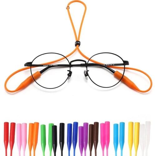 2021 Glasses Chain Wearing Holder Adjustable Sunglasses Neck Cord Strap Eyeglass Glasses String Lanyard Sunglasses Accessories