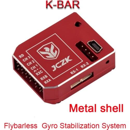 3Axis Gyro KBAR V2 K8 Flybarless Gyro Stabilization System For Mikado VBAR ALIGN T-REX 450/L 500 550 470L X360 380 RC Helicopter