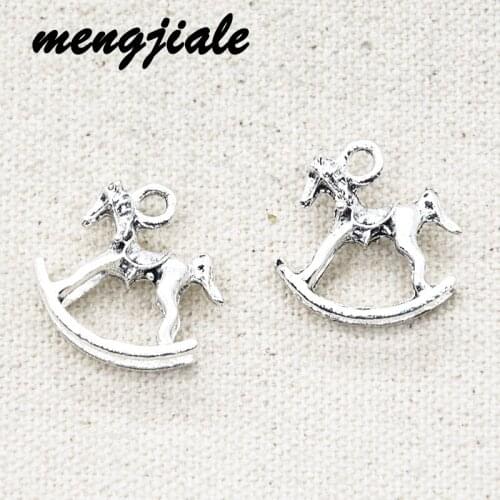 7pcs Hot Sell Metal Horse Charms Pendant For Diy Bracelets Jewelry Making DIY Handmade Craft