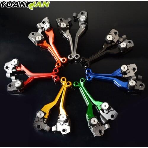 For HONDA CRF 250R CRF 450 R 2007 2008 2009 2010 2011 2012 2013 2014 2015 2016 Motocross dirt bike CNC Pivot Brake Clutch Levers