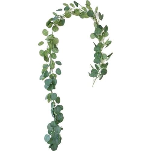 Artificial Eucalyptus Garland Vines Garland Doorways Greenery Wedding Backdrop Arch Wall Decor Indoor Outdoor