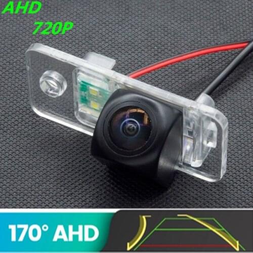 AHD 720P Fisheye TrajectoryCar Rear View Camera For Audi A4 A5 2004-2013 A3/S3 2004-2009 A6 S6 A8 S8 Q7 Reverse Vehicle Camera