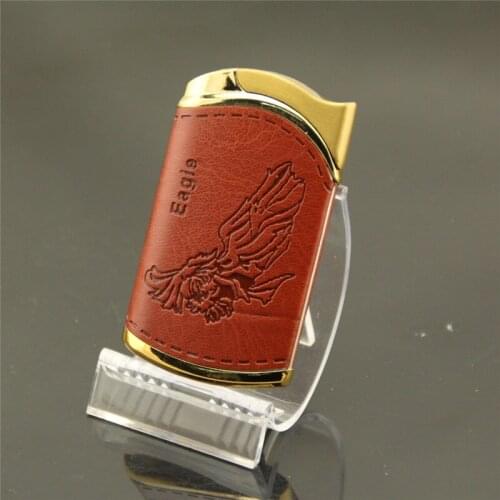 Beveled Edge Veneer Embossed Straight Into The Lighter Smoking Accessories Briquets Et Accessoires Fumeurs Gadgets for Men