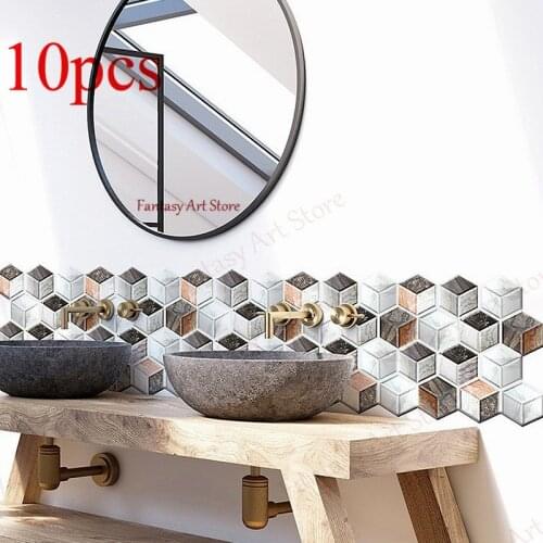 High Quality 3d Wall Stickers Imitation Brick Bedroom Decoration Waterproof Self-adhesive Wallpaper Living Room Kitchen Stickers