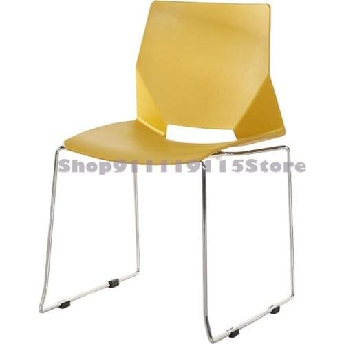 Office Chair, Plastic Chair, Fashion, Modern Training Chair, Negotiation Chair, Conference Chair, Back, Leisure Chair, Computer