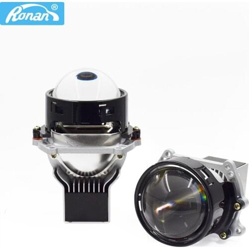 Ronan 2pcs 3.0 inch 44W Bi led lenses car accessories For car hella 3r headlight upgrade both high low beam retrofit