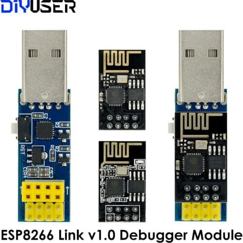 ESP8266 CP2104 USB to serial chip ESP-01 WIFI module downloader ESP LINK v1.0