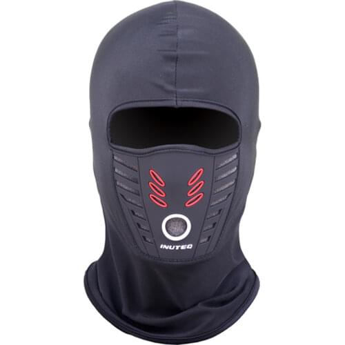 Winter Warm Fleece Motorcycle Face Mask Anti-dust Waterproof Windproof Full Face Cover Hat Neck Helmet Ski Mask Balaclavas